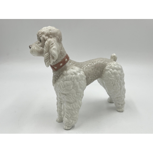 270 - A Lladro Poodle figurine - approx. 14.5cm high