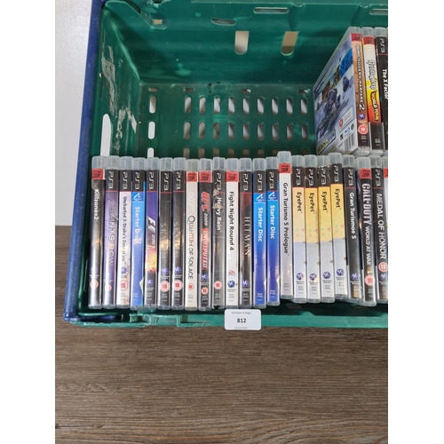 812 - A collection of Sony PlayStation 3 games