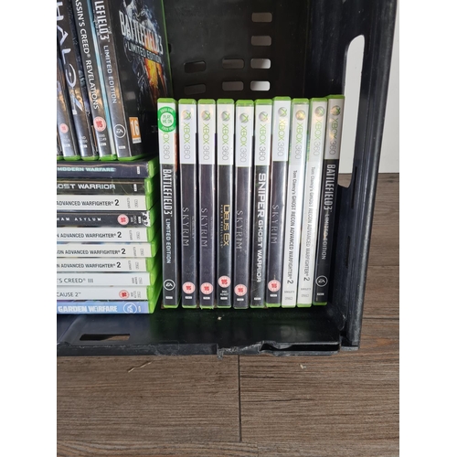 826 - Approx. fifty four Microsoft Xbox 360 games