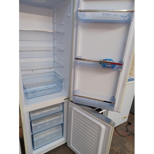 866 - An Amica upright fridge freezer - approx. 180cm high