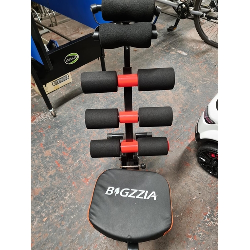 911 - A Bigzzia 8in1 adjustable core and ab exercise trainer