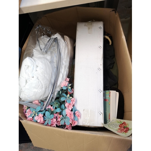 955 - A large quantity of house clearance items to include Plasplugs Dompact Plus diamond wet wheel tile c... 