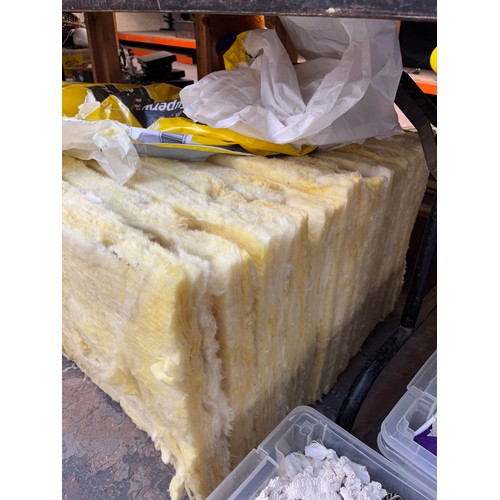 924 - A quantity of Superglass Superwall cavity insulation