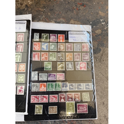 938 - A box containing a large quantity of worldwide stamps