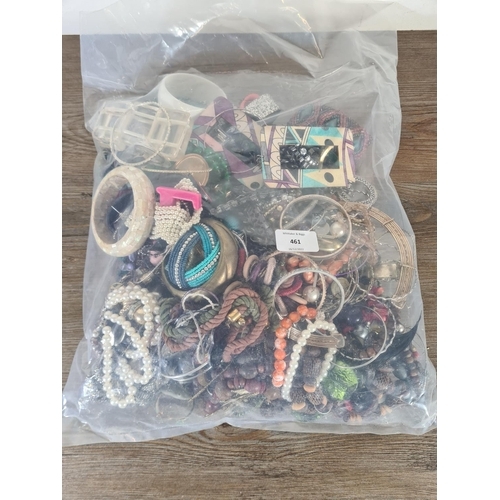 461 - Approx. 3.85kg of costume jewellery