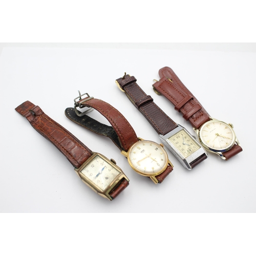 2237 - Four vintage men's wristwatches to include Smiths Empire etc.