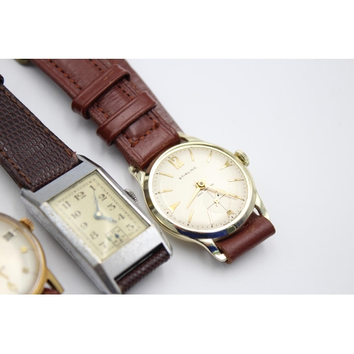 2237 - Four vintage men's wristwatches to include Smiths Empire etc.