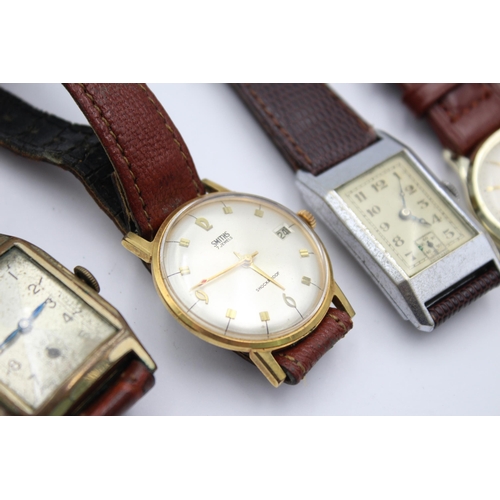 2237 - Four vintage men's wristwatches to include Smiths Empire etc.