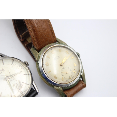 2238 - Three vintage men's wristwatches, Timex, Rotary and Rone