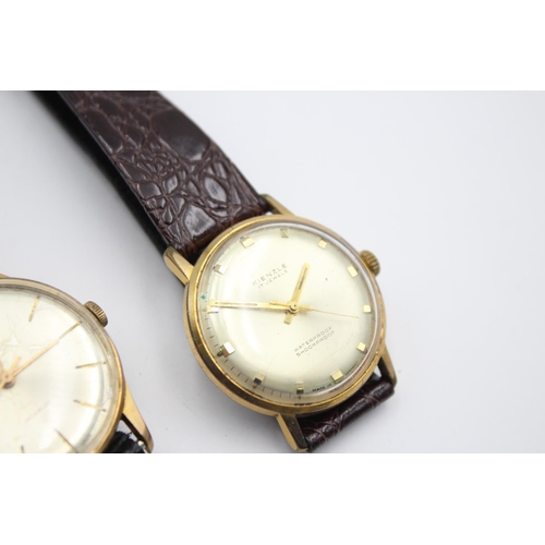 2242 - Two vintage men's wristwatches, one Kienzle and one Rodania