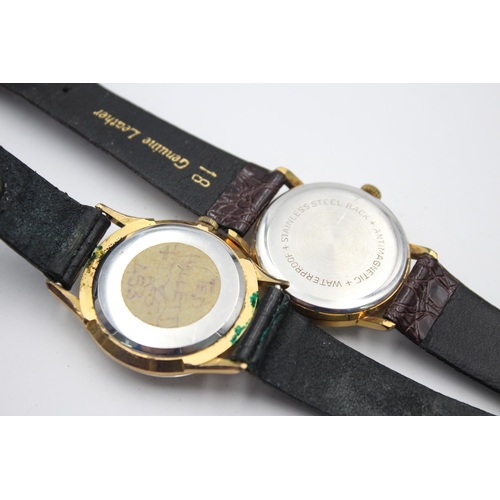 2242 - Two vintage men's wristwatches, one Kienzle and one Rodania