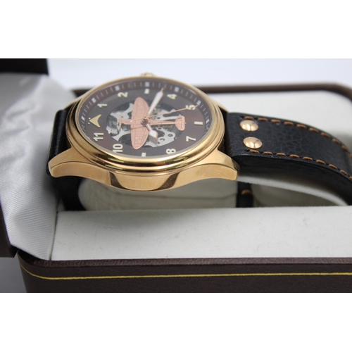 2247 - A Royal Air Force Spitfire commemorative automatic men's wristwatch - issue no. 1536/4999