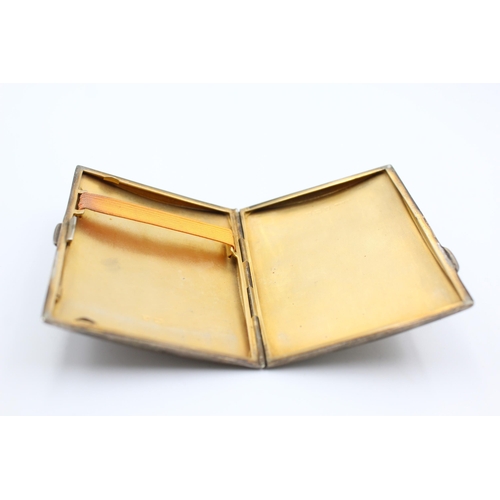 2310 - A Samuel M Levi hallmarked Birmingham silver cigarette case, dated 1934 - approx. gross weight 76 gr... 