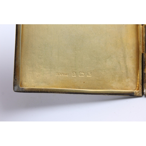 2310 - A Samuel M Levi hallmarked Birmingham silver cigarette case, dated 1934 - approx. gross weight 76 gr... 