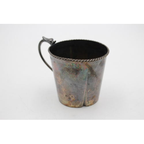 2315 - A hallmarked Birmingham silver Christening cup, dated 1938 - approx. gross weight 67 grams and 7cm d... 