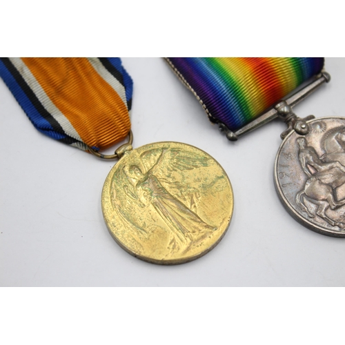 2355 - A WWI medal pair with original ribbons presented to 7829 SPR A. E. Wilkinson R.E