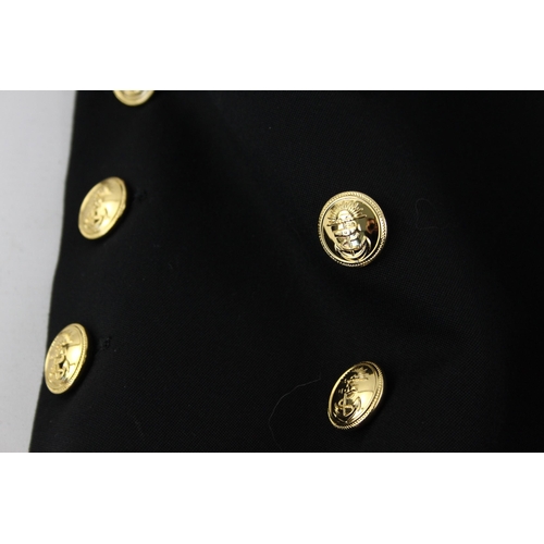 497 - A vintage Royal Navy officer's uniform comprising jacket and trousers