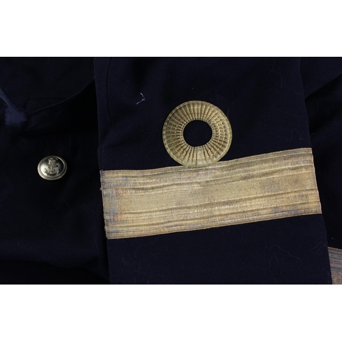 503 - A vintage Royal Navy officer's uniform comprising jacket and trousers