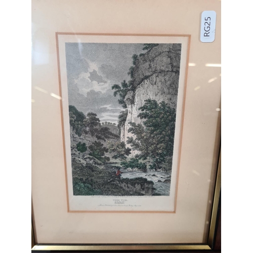 234 - Nine framed engravings