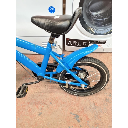 810 - A blue child's bike