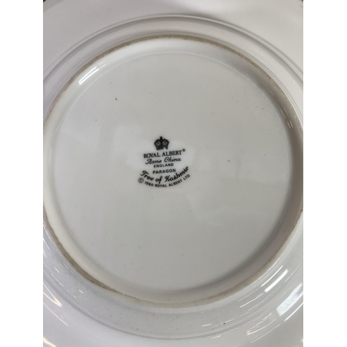 333 - Six Royal Albert Tree of Kashmir bone china 24cm bowls