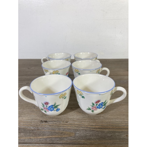 339 - Two Laura Ashley Hazelbury eighteen piece teasets