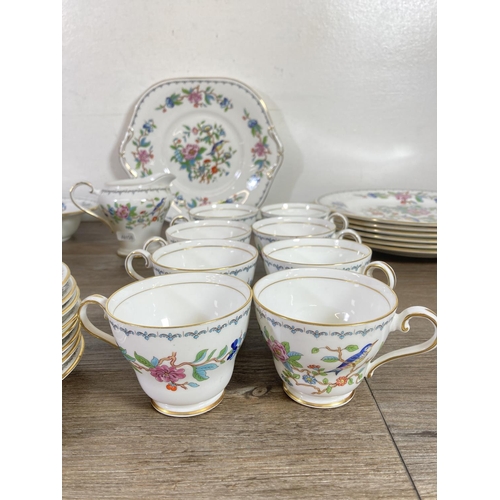 354B - A collection of Aynsley Pembroke bone china