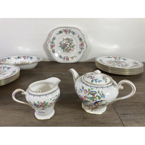 354B - A collection of Aynsley Pembroke bone china