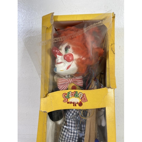 388 - A boxed Pelham Puppet Bimbo marionette