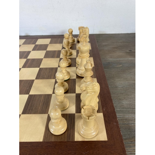 411C - A boxed wooden chess set and board