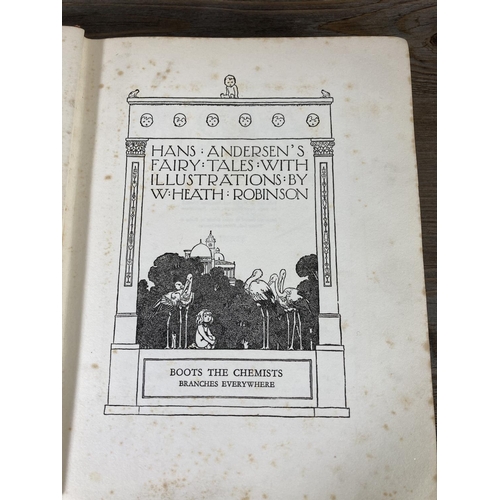 463 - Two vintage hardback books, Hans Andersen's Fairy Tales with Illustrations by W. Heath Robinson and ... 