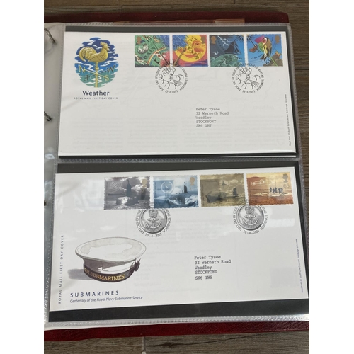 465 - Three Royal Mail First Day Covers albums