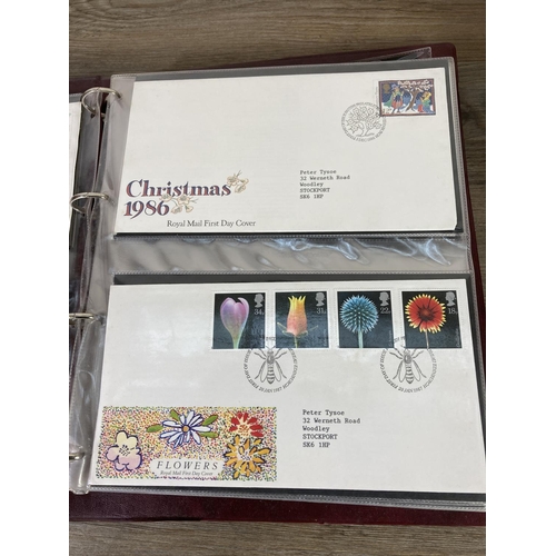 465 - Three Royal Mail First Day Covers albums