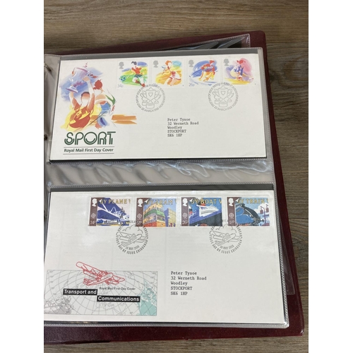 465 - Three Royal Mail First Day Covers albums