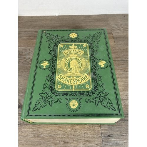 470 - Two Mid Point Press limited edition books, one Shakespeare's The Library and one Charles Dickens The... 