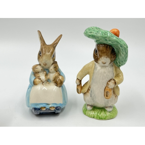 286 - Seven figurines to include Royal Doulton Brambly Hedge The Autumn Story Collection In The Brambles, ... 