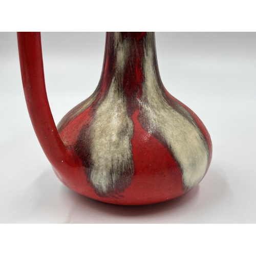 295 - A Canadian studio pottery jug - approx. 20.5cm high