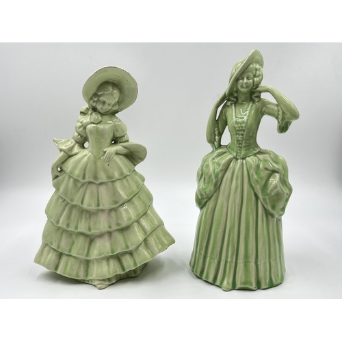 253 - Four ceramic figurines to include Coalport Emma, Royal Adderley Highland Fling etc.