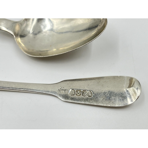 2262 - A set of five William Marshall hallmarked Edinburgh silver spoons, dated 1832 - approx. gross weight... 