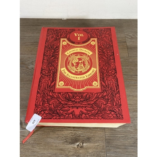 470 - Two Mid Point Press limited edition books, one Shakespeare's The Library and one Charles Dickens The... 