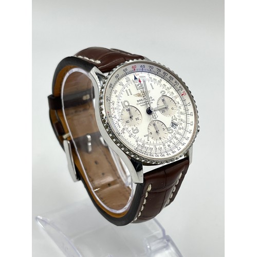 1208 - A boxed 2005 Breitling Navitimer Chronometre automatic 41mm men's wristwatch with full paperwork - r...