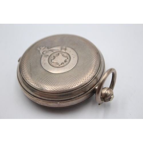 1159 - A vintage Kendal & Dent .800 silver cased key-wind pocket watch - approx. gross weight 71 grams