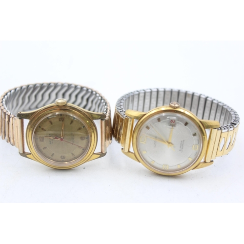 1173 - Two vintage mechanical men's wristwatches, one Ilford and one Belsor