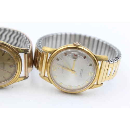 1173 - Two vintage mechanical men's wristwatches, one Ilford and one Belsor