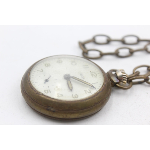 1199 - Three hand-wind pocket watches to include Smiths, Ingersoll etc.