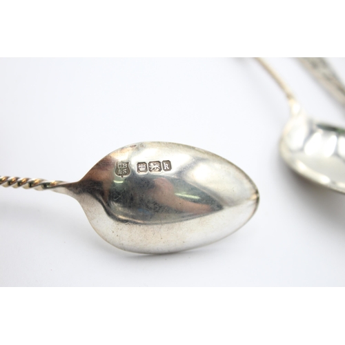 1210 - Six Edwardian Cooper Brothers & Sons hallmarked Sheffield silver teaspoons, dated 1902 - approx. gro... 