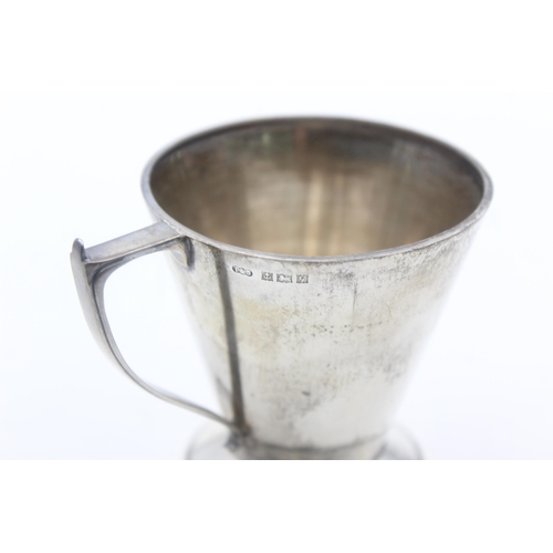 1222 - A Turner & Son hallmarked Birmingham silver Christening cup, dated 1956 - approx. gross weight 82 gr... 