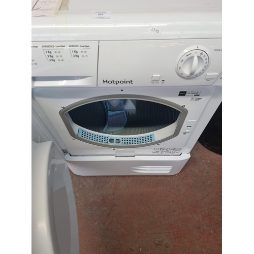 577 - A Hotpoint FETC70 7kg tumble dryer