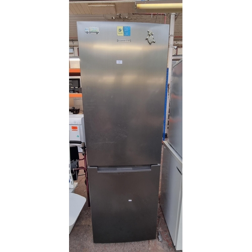 583 - A Kenwood KNF60X19 frost free upright fridge/freezer - approx. 183cm high