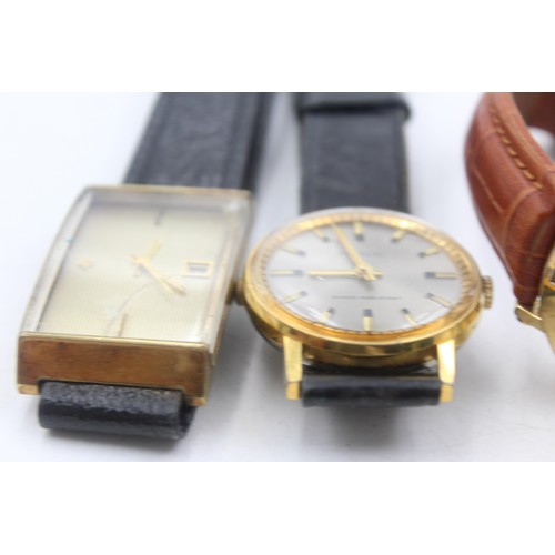 1176 - Four men's wristwatches to include LIP, Sekonda, Ingersoll etc.